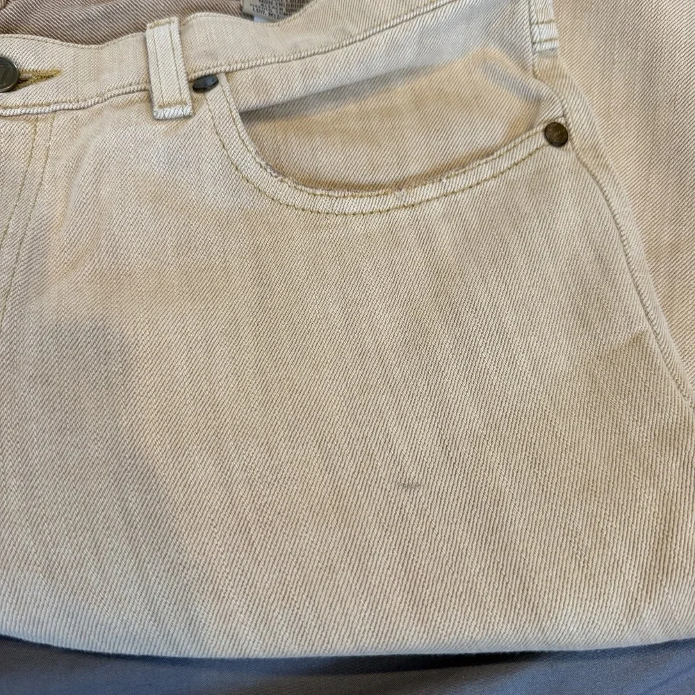 Bills Khakis Canvas 5 Pocket Pants 32-33x27 Tan USA, No size Tag See Measurement